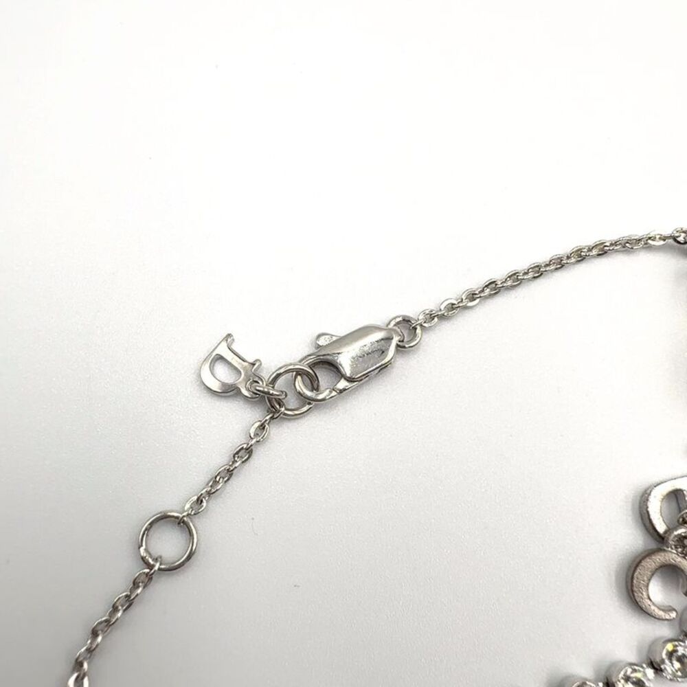 Dior Diorette Rose Metal Enamel Bracelet - Picture 7 of 10